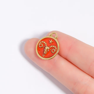 Epoxy Zodiac Charm