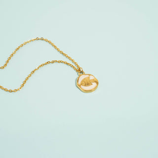 White Epoxy Fish Charm