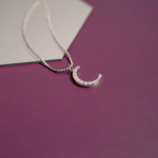 Pearl Moon Charm