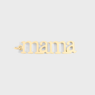 Stainless Steel Mama Charm