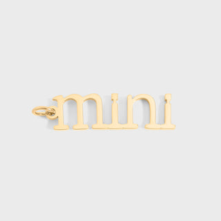 18K Gold PVD Stainless Steel Mini Charm