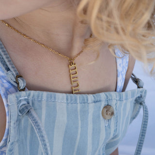 18K Gold PVD Stainless Steel Mini Charm