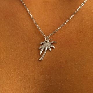 Stainless Steel Palm Tree Charm