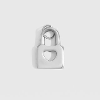 Padlock with Heart Charm