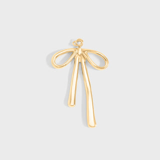 Gold Long Bow Charm