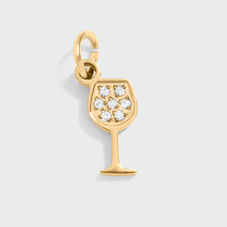 Wine Glass Charm