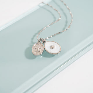Oval Anchor Charm