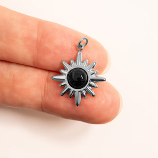 Black Stone Pendant