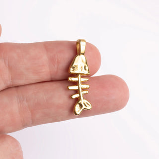 Fish Bone Charm