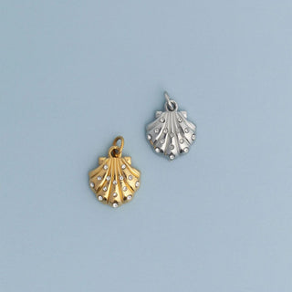 Stone Shell Charm