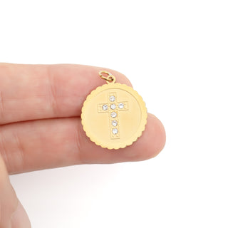 Redeemed Love Cross Charm