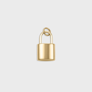 Lock Charm - gold main