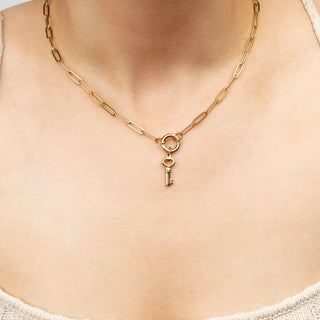 Key Charm- gold model 