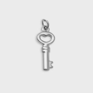 Key Charm- silver main 