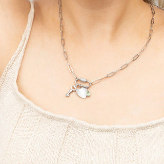 Key Charm- silver model 