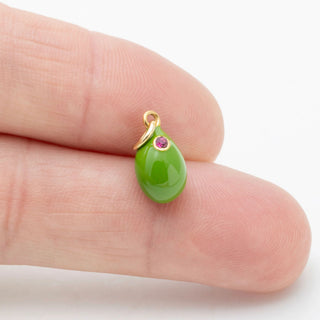 Martini Olive Charm - Scale