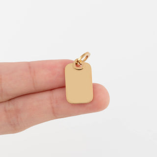 Mini Tag Charm