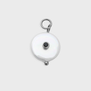 Glass Pearl with Stone Charm - Main