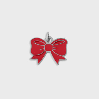 Red Bow Charm
