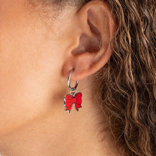 Red Bow Charm