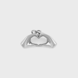Heart Hands Charm