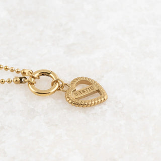 Bestie Heart Charm- Studio