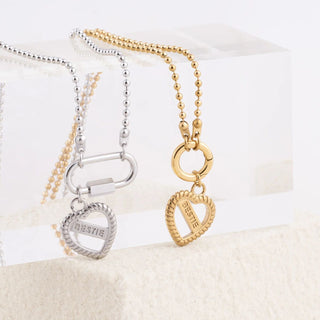 Bestie Heart Charm- Studio