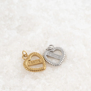 Bestie Heart Charm- Studio