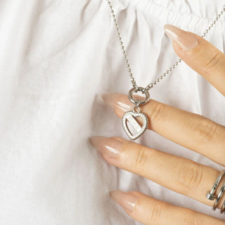 Bestie Heart Charm- Model