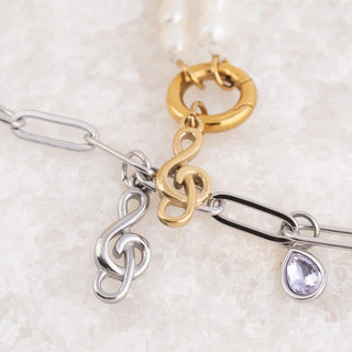 Treble Clef Charm- Studio
