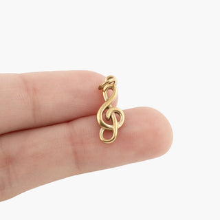 Treble Clef Charm- Studio