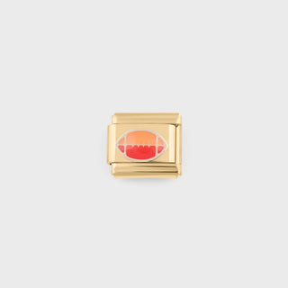 Football Italian Charm- gold main 