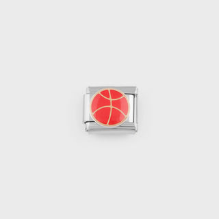 Basketball Italian Charm- stainless main 