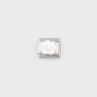 Cloud Italian Charm- stainless main