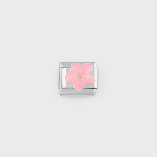 Flower Italian Charm- stainless main 