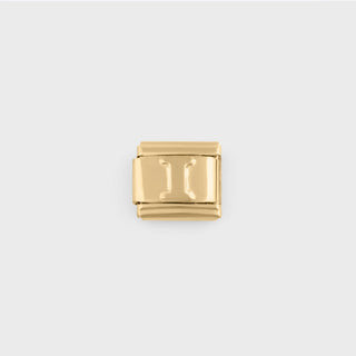 Gold Initial Italian Charm- main-I