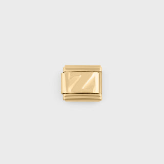 Gold Initial Italian Charm- main-Z
