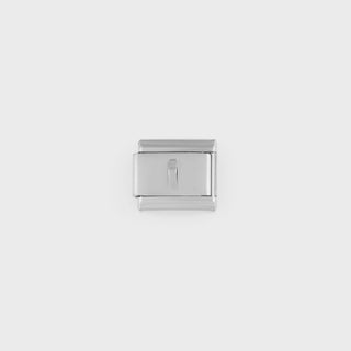 Charm Connector Italian Charm- stainless main 