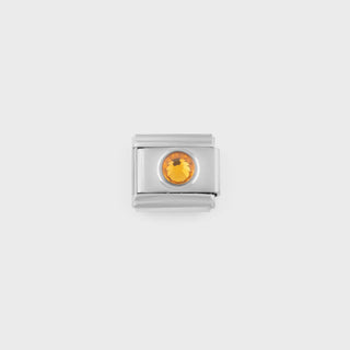 Silver Birthstone Italian Charm-Main nov