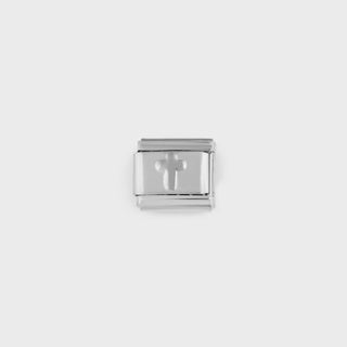 Cross Italian Charm- stainless main 