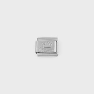 Princess of Italian Charm- stainless main 