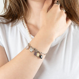 Oval Healing Stone Charm- model 