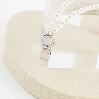 Oval Healing Stone Charm- studio 