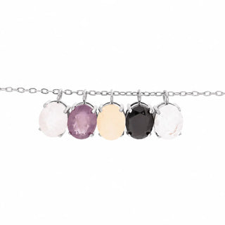 Oval Healing Stone Charm- studio 