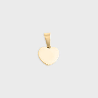 Pave Stone Heart Charm- Main