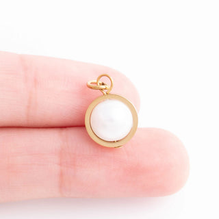 Pearl Drop Charm- Studio