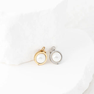Pearl Drop Charm- Studio