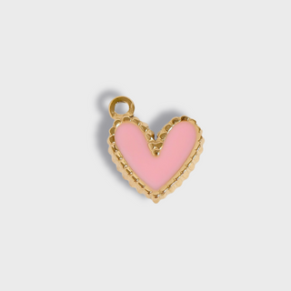 Color Pop Heart Charm