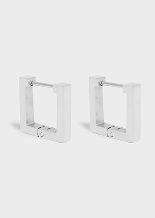 Square Huggie Earrings