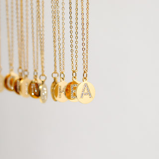 Gold Initial Necklace